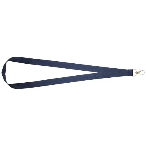 Lanyard in poliestere con moschettone