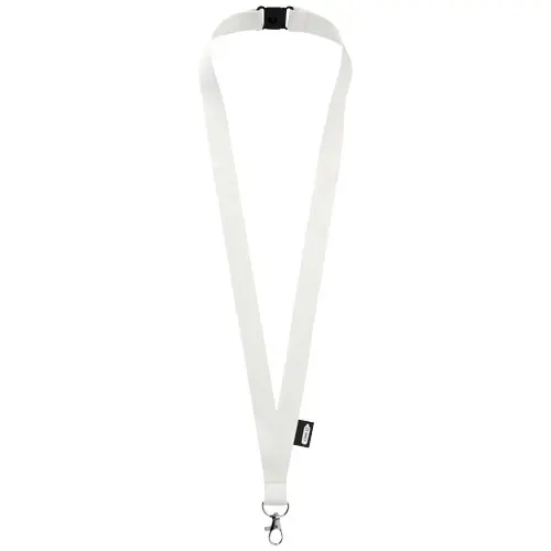 Lanyard in PET riciclato con sgancio di sicurezza