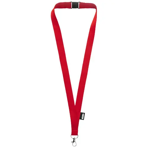 Lanyard in PET riciclato con sgancio di sicurezza