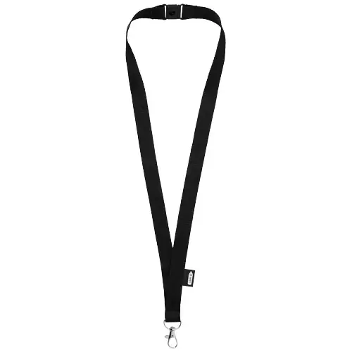 Lanyard in PET riciclato con sgancio di sicurezza