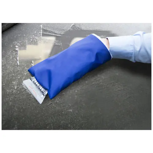 Raschia ghiaccio con guanto