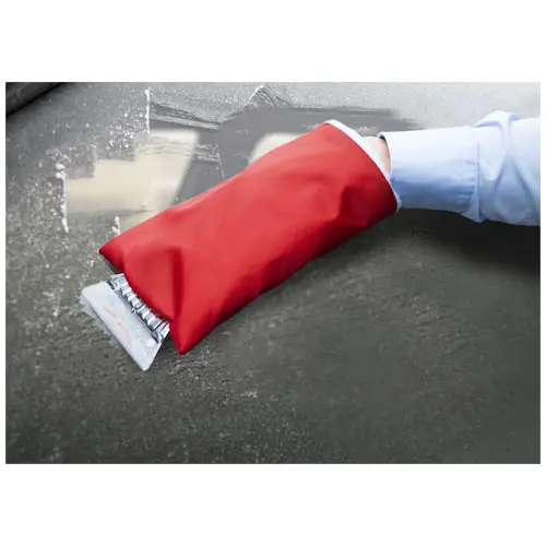 Raschia ghiaccio con guanto