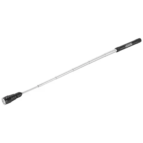 Torcia magnetica in plastica ABS e metallo con strumento pick-up
