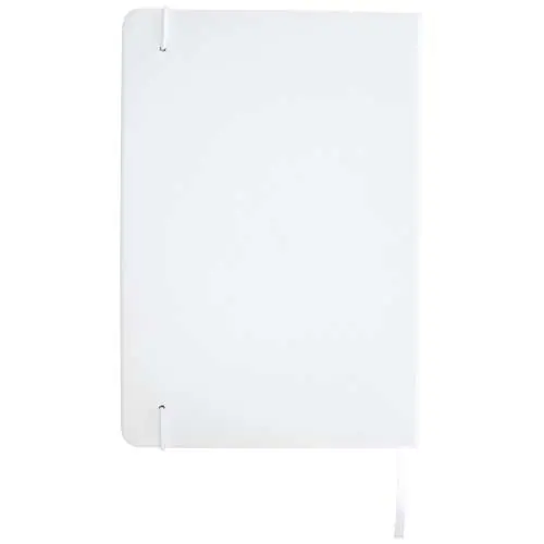 Set block notes A5 fogli a righe con copertina rigida e penna roller confezione regalo in cartone