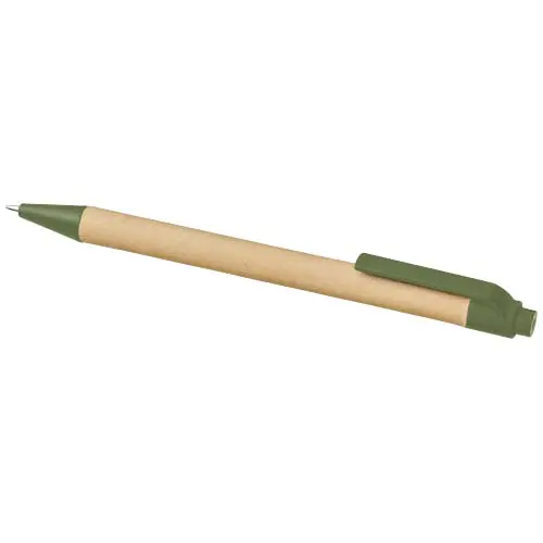 Block notes A6 in carta riciclata con fogli a righe e penna in refill nero