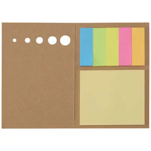 Set memo foglietti adesivi carta certificata FSC