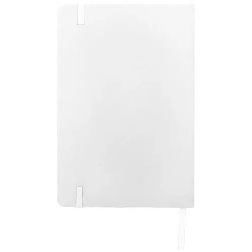 Block notes A5 con copertina rigida in PVC soft touch e 96 pagine a righe