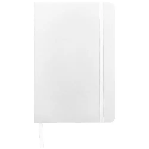 Block notes A5 con copertina rigida in PVC soft touch e 96 pagine a righe