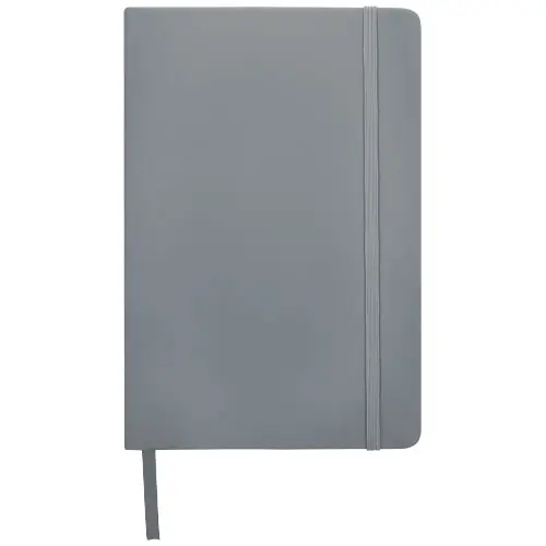 Block notes A5 con copertina rigida in PVC soft touch e 96 pagine a righe