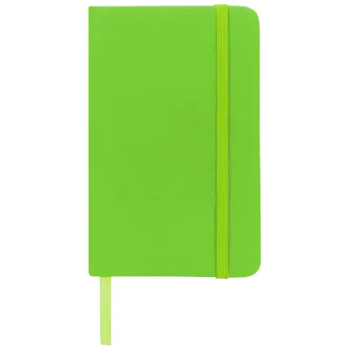 Block notes A6 con copertina rigida con rivestimento soft touch 96 pagine a righe