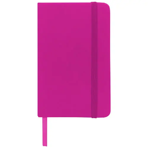 Block notes A6 con copertina rigida con rivestimento soft touch 96 pagine a righe