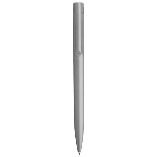 Penna in plastica disponibile in vari colori con meccanismo a torsione e refill nero
