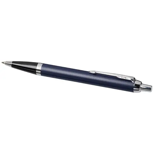 Penna a asfera Parker in alluminio disponibile in vari colori con meccanismo a scatto in confezione regalo e refill blu