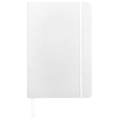 Block notes A5 rivestiti in PVC con elastico e segnapagina coordinati e 96 pagine bianche