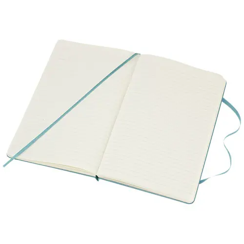 Block note Moleskine con copertina rigida e fogli a righe color avorio 13x21cm