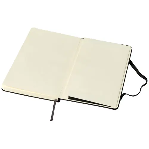 Block note Moleskine con copertina rigida e fogli a righe color avorio 11.5x18cm