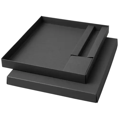 Set regalo Moleskine con block notes a righe 13x21cm e penna refill nero