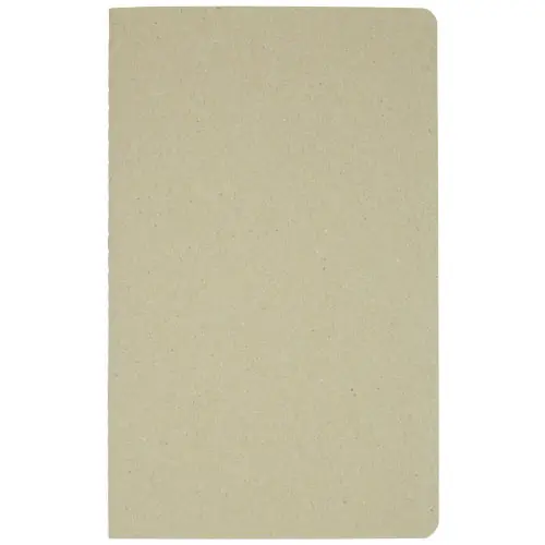 Block notes in cartone riciclato con 80 fogli a righe in 100% FSC made in Italy 20.5x12.5 cm