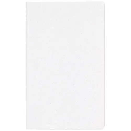 Block note con copertina realizzata con materiali da fonti responsabili fogli a righe 20.5x12.3 cm made in Italy