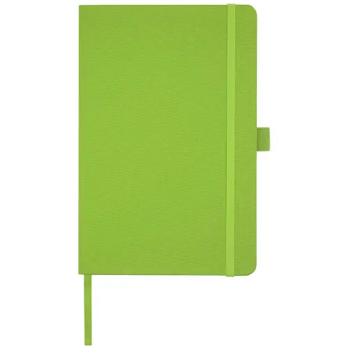 Block note A5 con fogli a righe certificati FSC in carta riciclata con copertina in RPET