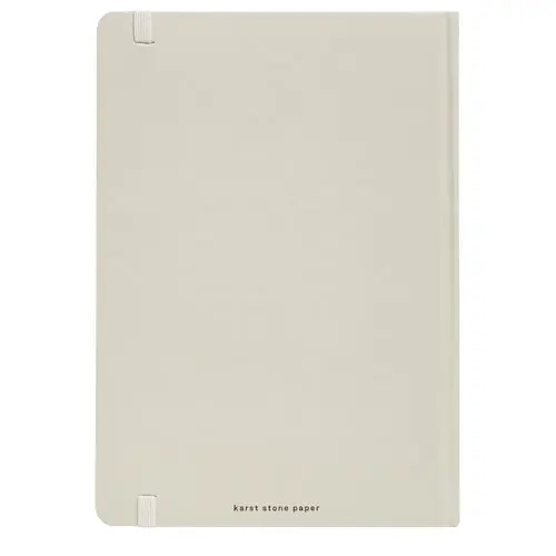 Block notes A5 K'arst con copertina rigida e 144 pagine in carta di pietra a righe impermeabili antistrappo