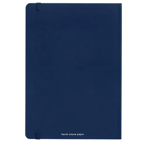 Block notes A5 K'arst con copertina rigida e 144 pagine in carta di pietra a righe impermeabili antistrappo
