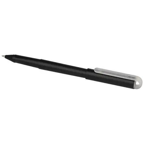 Penna a sfera gel in PET riciclato refill nero