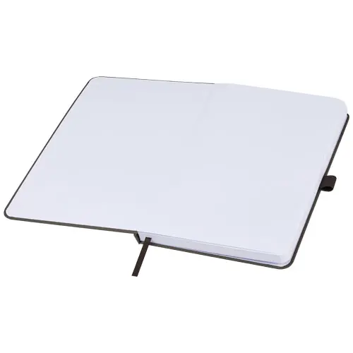 Block notes con copertina rigida in carta con residui di caffè olive mais in base al colore 80 fogli a righe 21.2x12.8cm