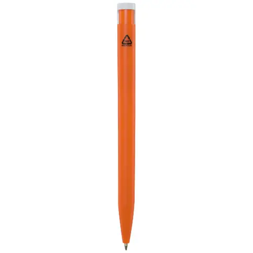 Penna a sfera in plastica riciclata refill nero