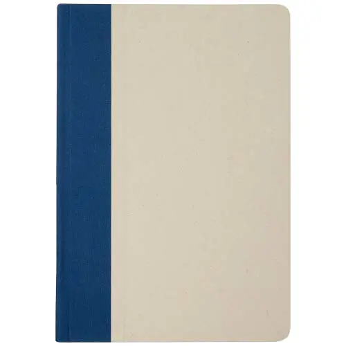 Block note A5 con copertina rigida in plastica riciclata e plastica derivante dalla canna da zucchero fogli a righe