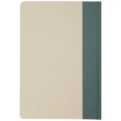 Block note A5 con copertina rigida in plastica riciclata e plastica derivante dalla canna da zucchero fogli a righe