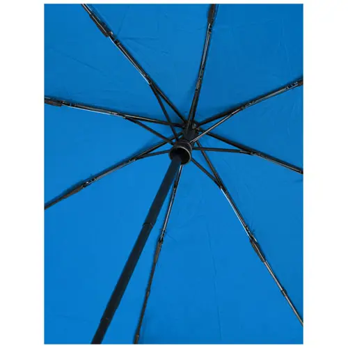 Ombrello pieghevole antivento in RPET con impugnatura in legno e apertura automatica ø980mm