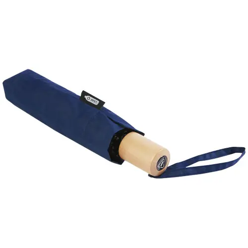 Ombrello pieghevole in PET riciclato antivento da 21"