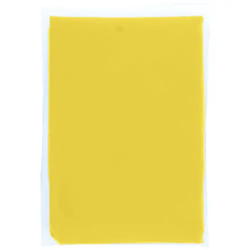 Poncho impermeabile monouso in materiale riciclato certificato GRS con custodia