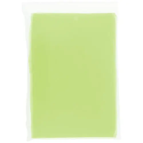 Poncho impermeabile monouso in materiale riciclato certificato GRS con custodia