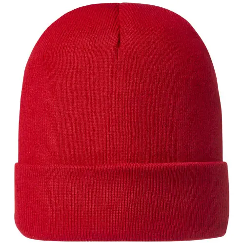 Berretto con doppio risvolto e maglia a costine 100% acrilico