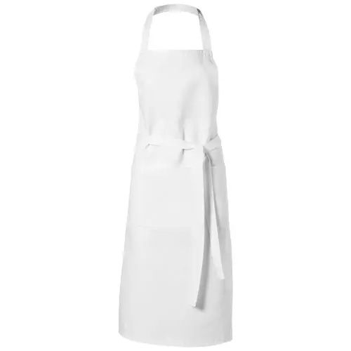 Grembiule in poliestere e cotone 240gr taglia unica con tasche frontali