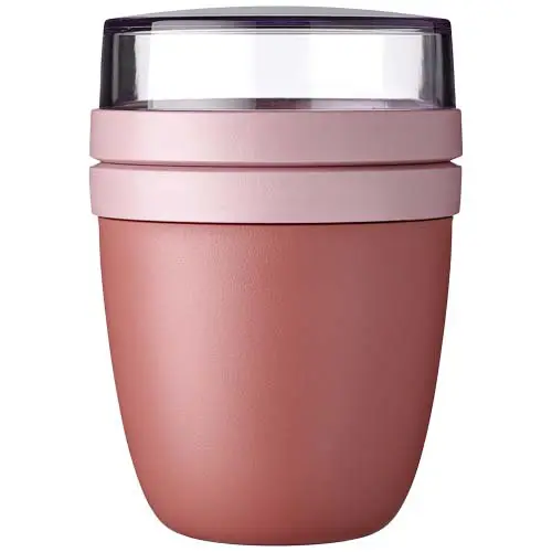 Porta pranzo ermetico Mepal con due scomparti da 200 e 500ml e coperchi separati