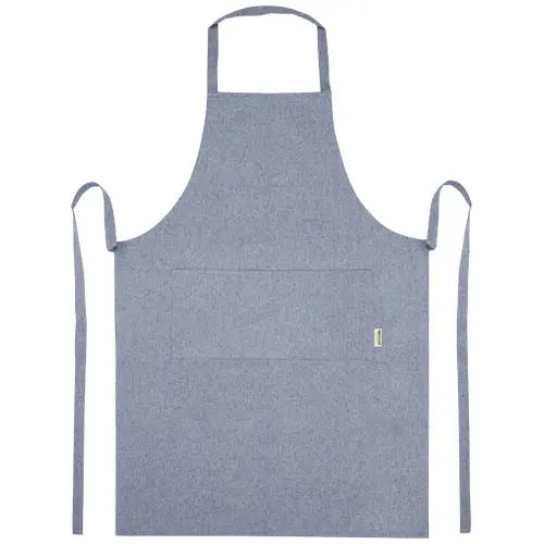 Grembiule in cotone riciclato e poliestere da 200gr con tasche