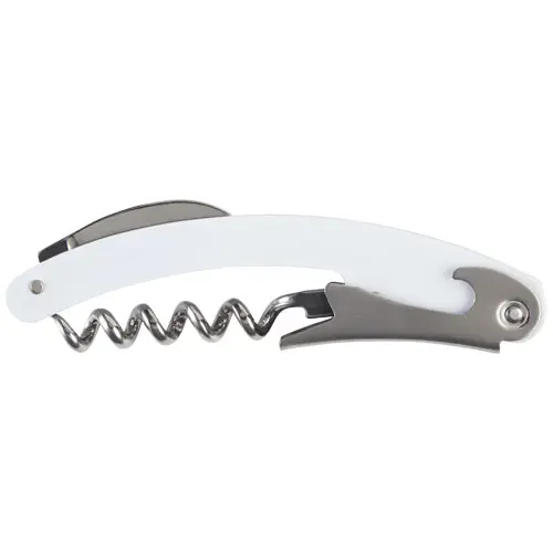 Cavatappi Seasons da sommelier in acciaio inox con tagliacapsule