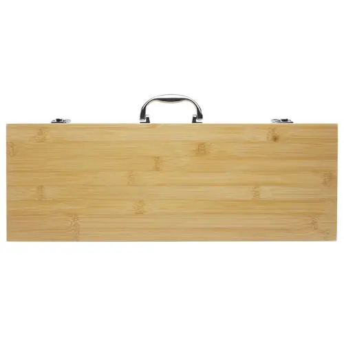 Set per barbecue Seasons da 3 pezzi in confezione di bambù