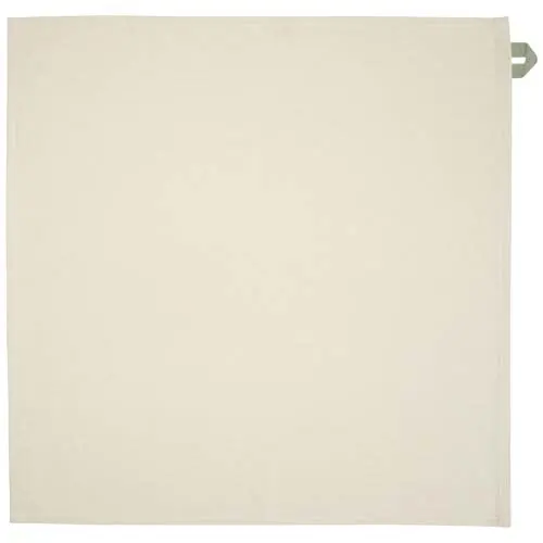 Panno da cucina in cotone riciclato con passante colorato da 200 gr 50x50cm