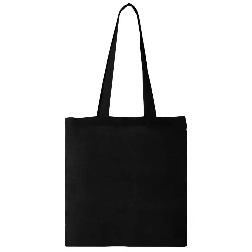Shopper in cotone con manici lunghi da 100gr 38x42cm