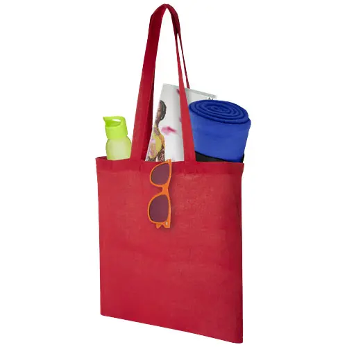 Shopper in cotone con manici lunghi da 100gr 38x42cm