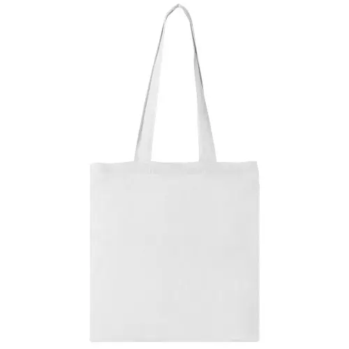 Shopper in cotone con manici lunghi da 100gr 38x42cm