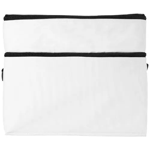 Borsa termica a doppio scomparto in poliestere da 13L con tracolla regolabile 24.5x20x30cm