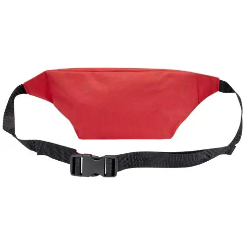 Marsupio in poliestere 600D a due scomparti con cintura regolabile e fibbia 365x55x140mm