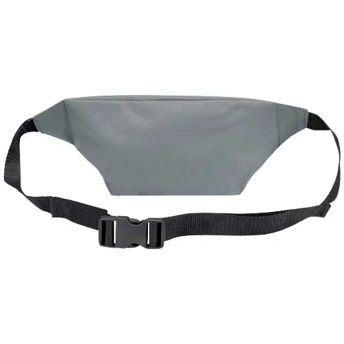 Marsupio in poliestere 600D a due scomparti con cintura regolabile e fibbia 365x55x140mm