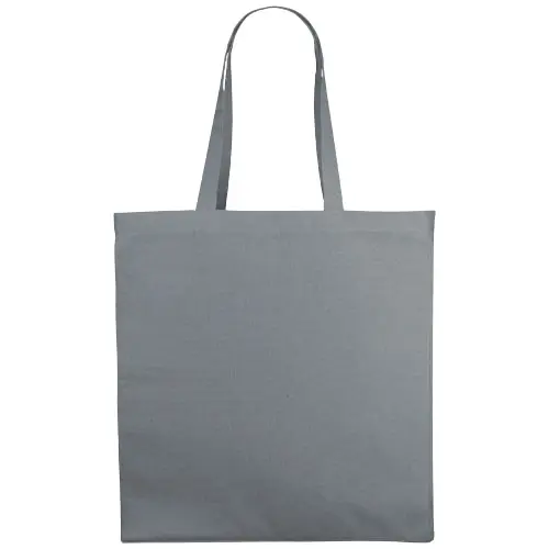 Shopper in cotone con manici lunghi con soffietto disponibile in vari colori da 220gr 38X8X41cm