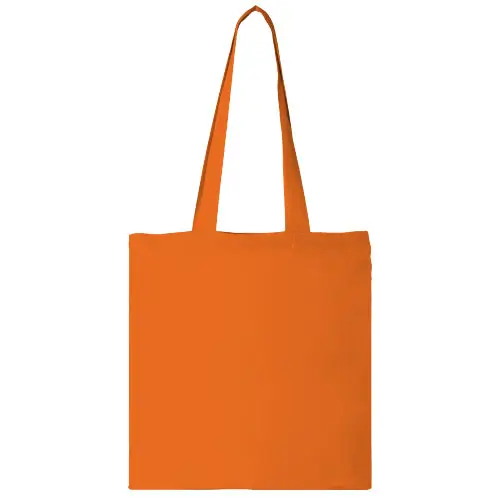 Shopper in cotone con manici lunghi in diverse colorazioni da 140gr 38X42cm